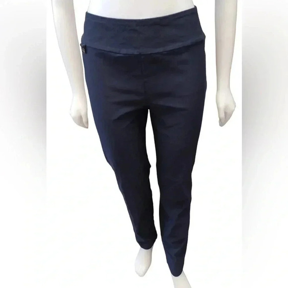 Lisette  L Montreal Black Pants Trousers Size 12 - Picture 1 of 8